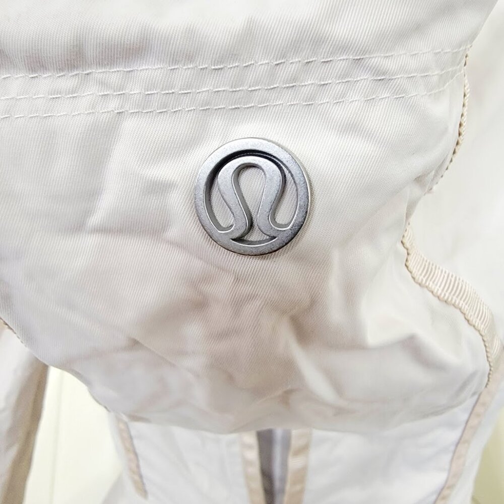 Lululemon Women's Dune Out And About Hooded Peplum Varsity Jacket Size Small - Picture 6 of 7